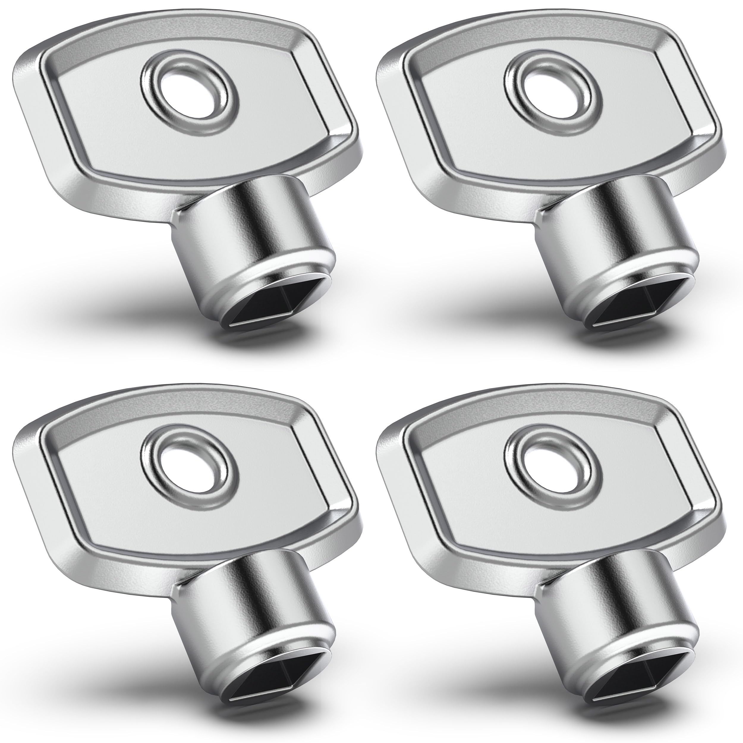 VARIOSAN Radiator Bleed Key 13965 Pack of 4 5 mm Universal for Any Heater