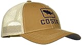 Costa XL Trucker Hat, Bass, Working Brown + Stone