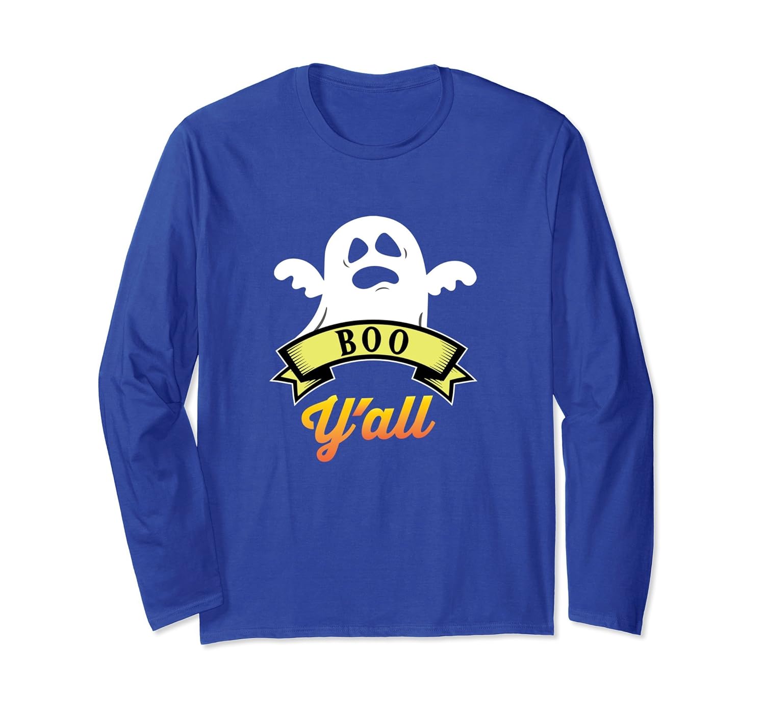 Boo Y'all Halloween Long Sleeve- TPT