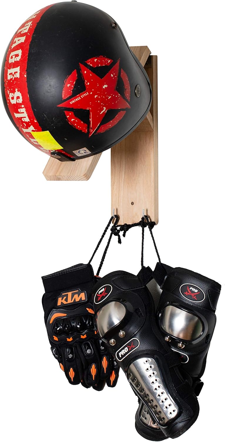 bike helmet wall mount