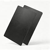 BBRGIRL 4 Pack Mahjong Shuffler Cards, Tile Mixing and Shuffle Aid, Game Table Accessory Set for Mahjong Players(Black)