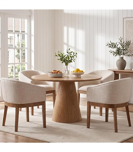 チェア Amazon.com - TOV Furniture The Haute Collection Modern Linen