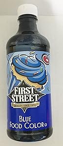 Blue Food Coloring by First Street Brand, 16 Ounce, Pack of 1