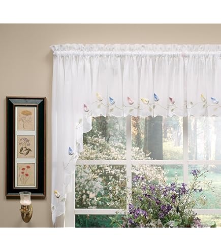 Amazon.com: Today's Curtains Diana Macrame Lace Tailored Panel