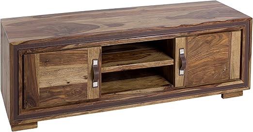 Wolf Mobel Shan Lager Tv Lowboard Mit 2 Turen Holz Shina 45 X 145 X 51 Cm Amazon De Kuche Haushalt