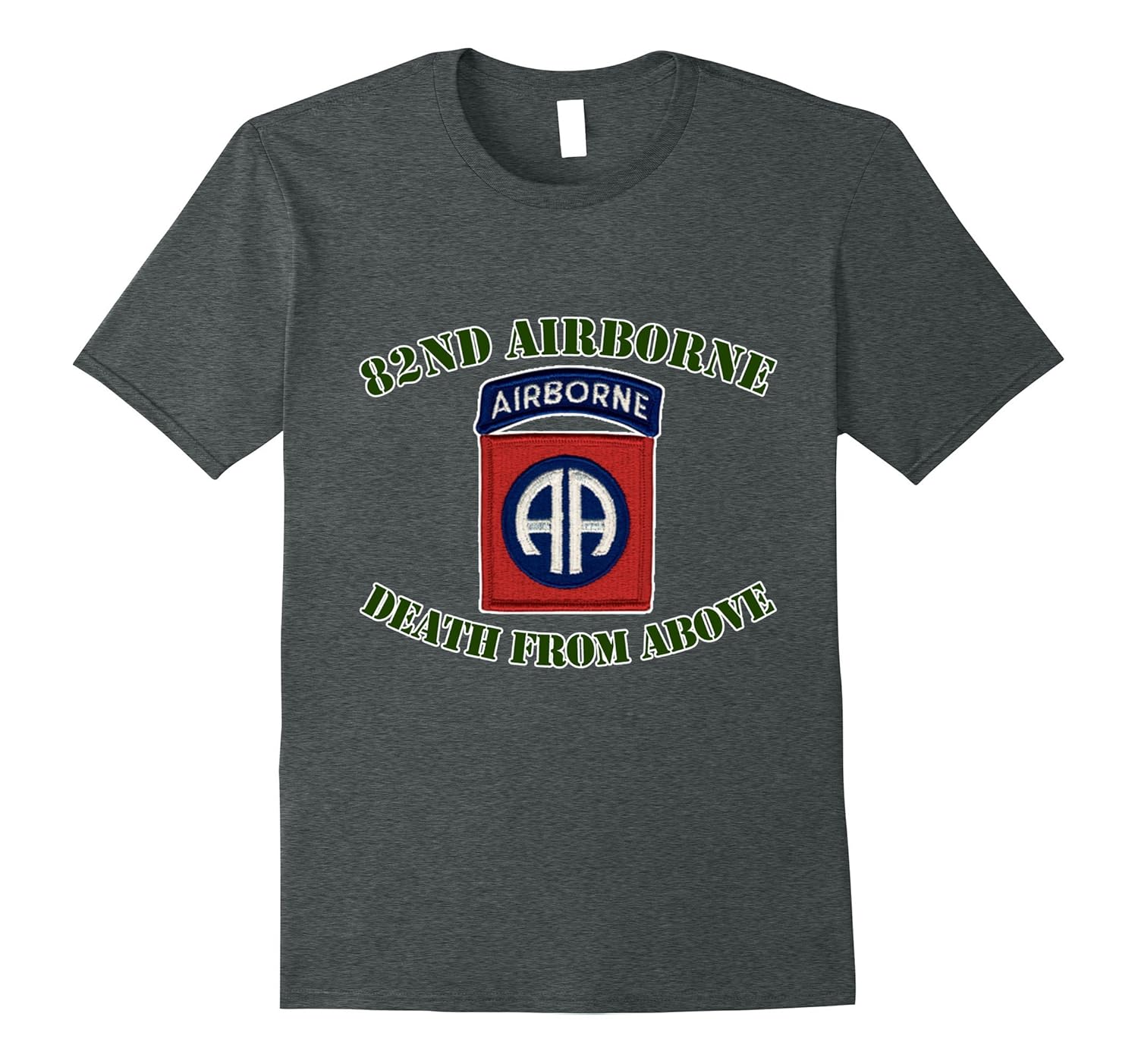 82nd Airborne - Ft Bragg, NC Death From Above T-shirt-Rose