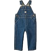 Carhartt Kid's CM8665 Washed Denim Bib Overall - Boys