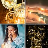 Jsdoin Fairy Lights 12 Pack 2m 20 LED Battery Copper Wire Indoor Outdoor Warm view 7
