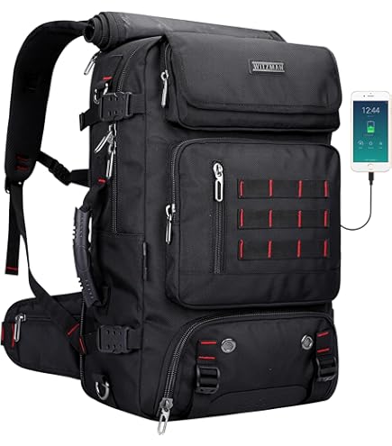 Amazon.com: KAKA Travel Backpack, Carry On Backpack Durable