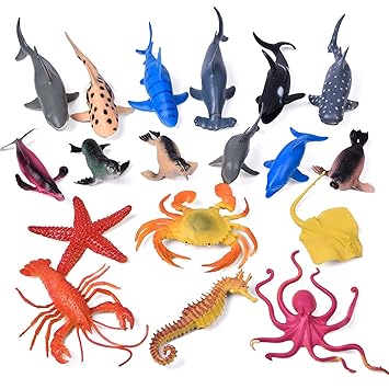 Ocean Water Animals Toy Set 