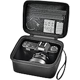 Vlogging Camera Case Compatible with for Duluvulu/for VJIANGER/for JGIPL/for TEBNGIHNM 4K Digital Cameras for Youtube. Vlog Camera Carrying Storage for Lens, Cable and Other Accessories (Box Only)