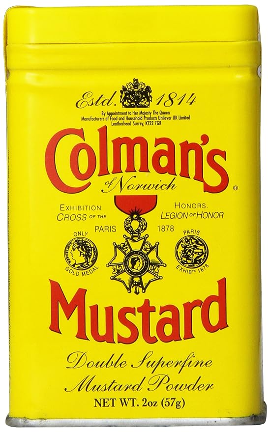 Colman's Colman's Original English Mustard Powder 57g, 57 g Amazon.co
