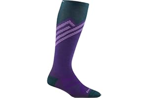 DARN TOUGH VERMONT Darn Tough Women's Snow Peaks RFL OTC Ultra-Lightweight Sock (Style 8035) -