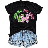 Musical Shirt Women Pink and Green Shirts Changed for Good T Shirt Musical Movie Fan Gifts Tee Casual Short Sleeve Tops