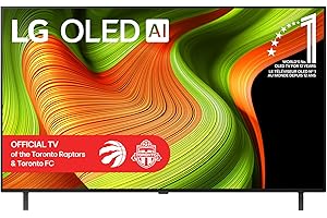 LG 55-Inch B5 OLED 4K Smart TV - α8 AI Processor 4K Gen 2, Alexa Built-in, 120Hz Refresh Rate, HDMI 2.1, G-Sync, FreeSync, VR