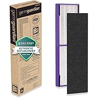 GermGuardian Air Filter B Pet, Genuine HEPA PURE Replacement Air Purifier Filter for AC4825, AC4850, AC4870, AC4880, CDAP4500