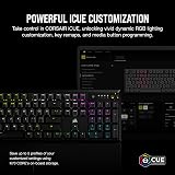 Corsair K70 Core RGB Keyboard with Palmrest UK QWERTY Red Linear MX Switches view 7
