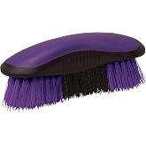 Weaver Leather Dandy Brush, Purple/Black, Medium