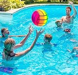POTWPOT 5pc Inflatable Sport Balls Set w/ Pump - Football Basketball Volleyball view 6