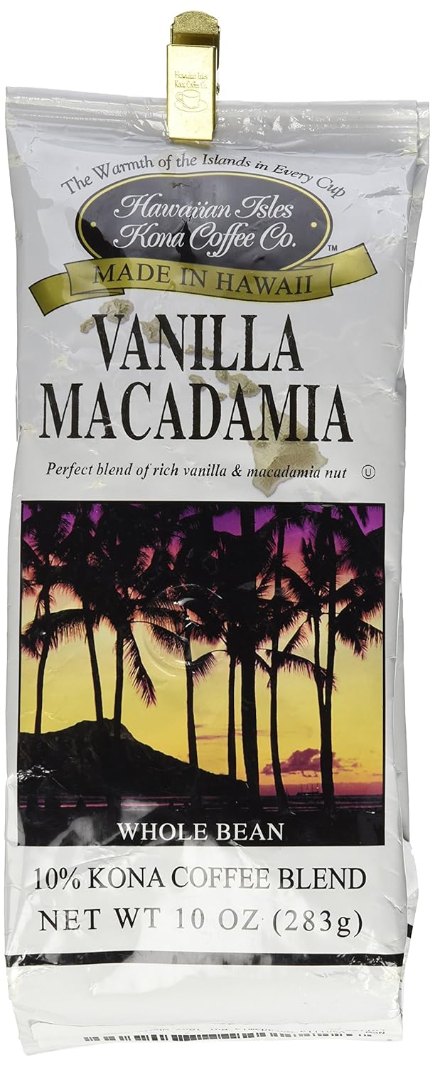 Vanilla Macadamia Nut 10oz Whole Bean Coffee Amazon.de Lebensmittel