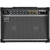 Roland JC-40 Jazz Chorus Compact Guitar Amp | Signature Dimensional Space Chorus Effect, Powerful 40 Watt Stereo Amp, Dual 10 Speakers, Enhances Pedals, Multi-FX and More