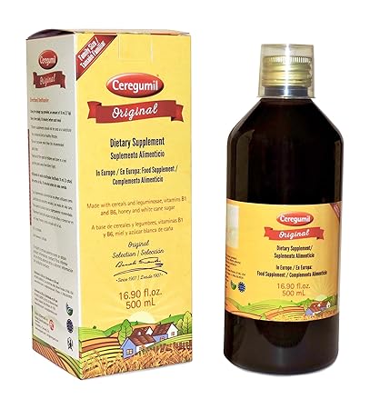 Ceregumil Envase Familiar 500 Cc - Complemento Alimenticio Multivitamínico de Origen Cereal