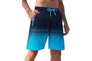 APTRO Men's Swim Trunks 9 inch Bathing Suit Board Shorts with Zipper Pockets Swimming Swimsuit Beach Shorts Big and Tall