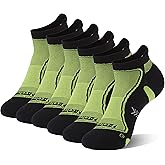 Hissox Copper Running Socks, Unisex Ankle Crew Moisture Wicking Anti Smell Sport Trekking Hiking Cushion Socks