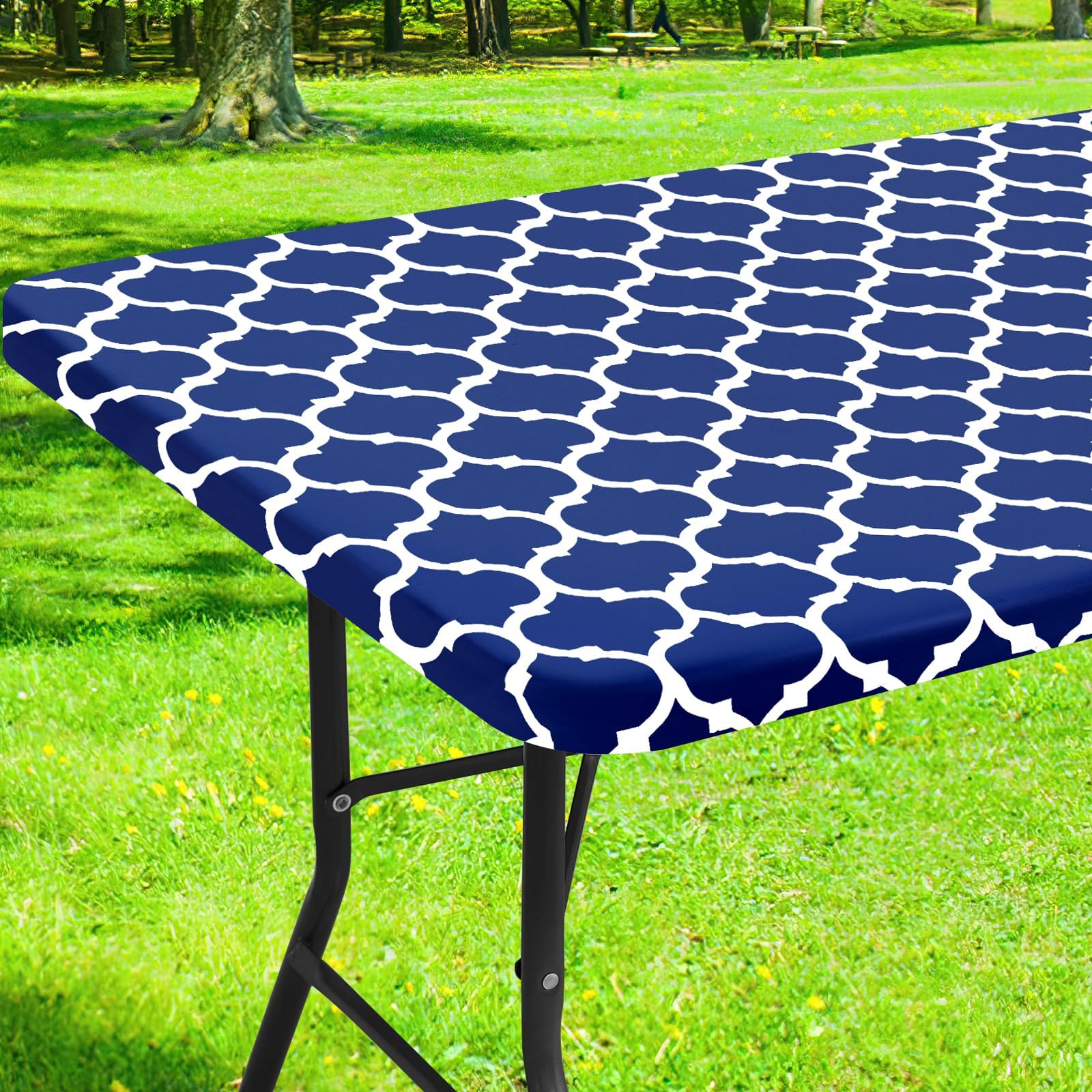 Smiry Rectangle Picnic Table Cover, Waterproof