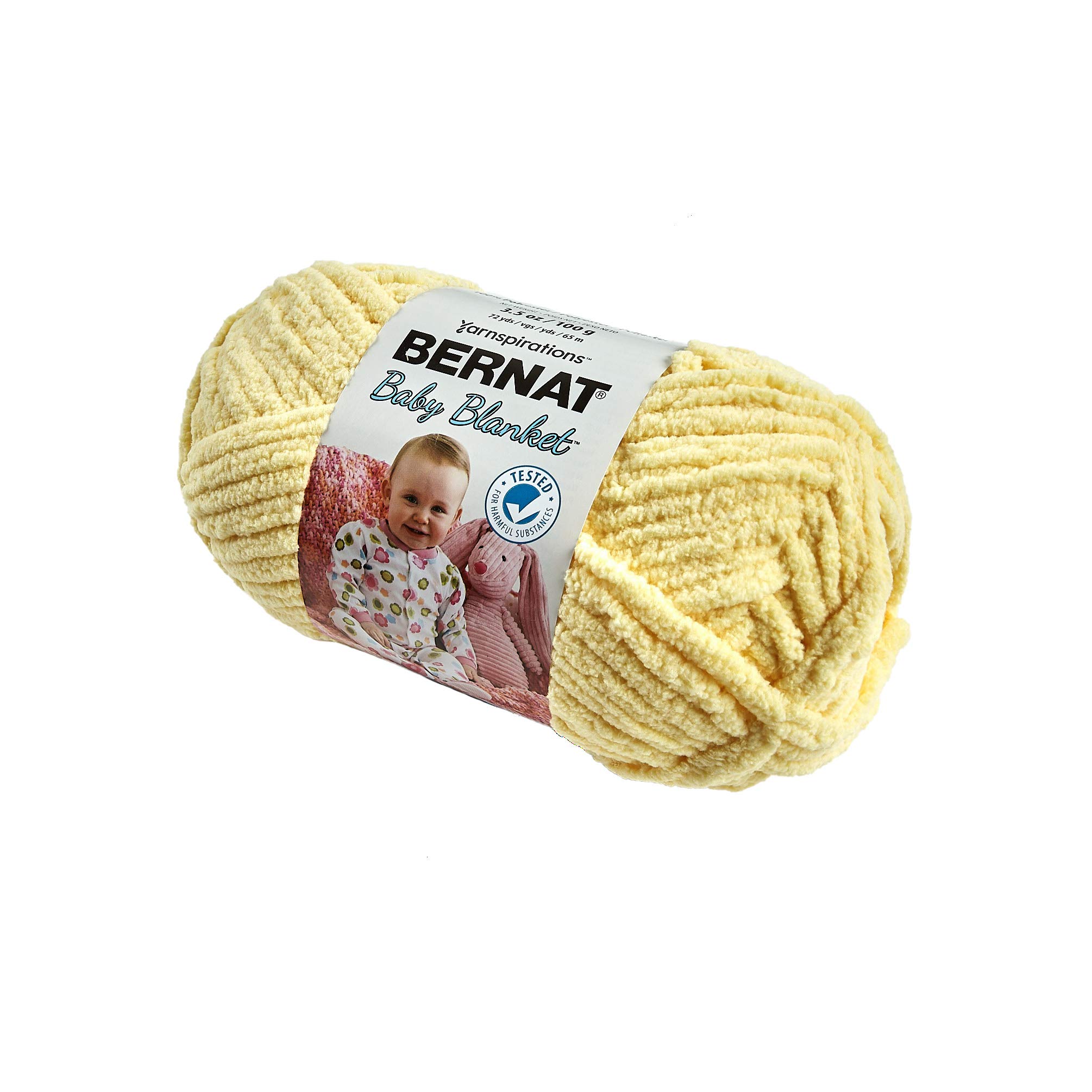 Bernat Baby Blanket Yarn (03615) Yellow