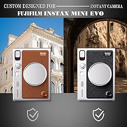 Rieibi Lens Cap for Fujifilm Instax Mini Evo, Fuji