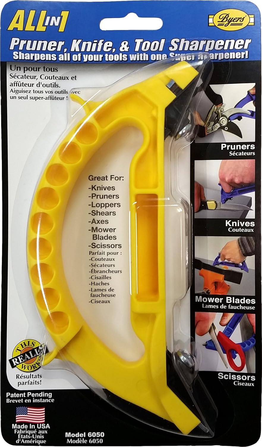 Byers All-in-1 Pruner, Knife and Tool Sharpener