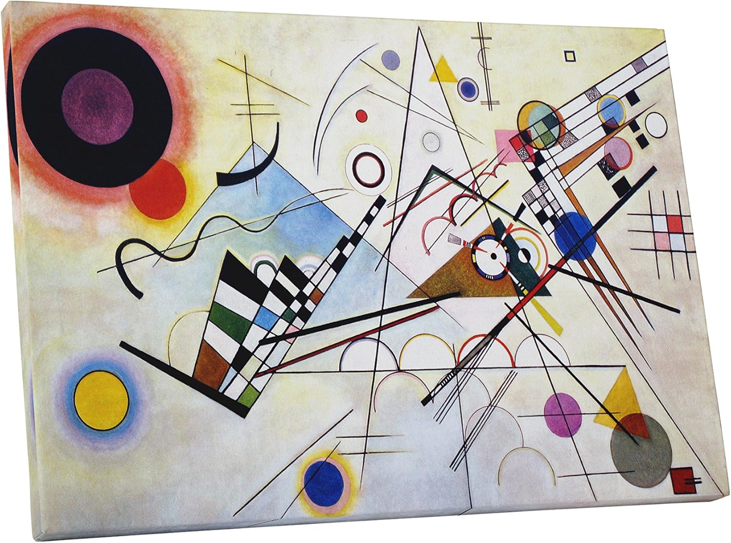 Amazon Com Pingo World 0527qof0ax4 Composition Viii By Kandinsky Gallery Wrapped Canvas 30 X 20 30 X 20 Variable Posters Prints