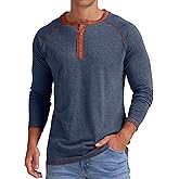 Sailwind Mens Henley Long/Short Sleeve T-Shirt Cotton Casual Shirt