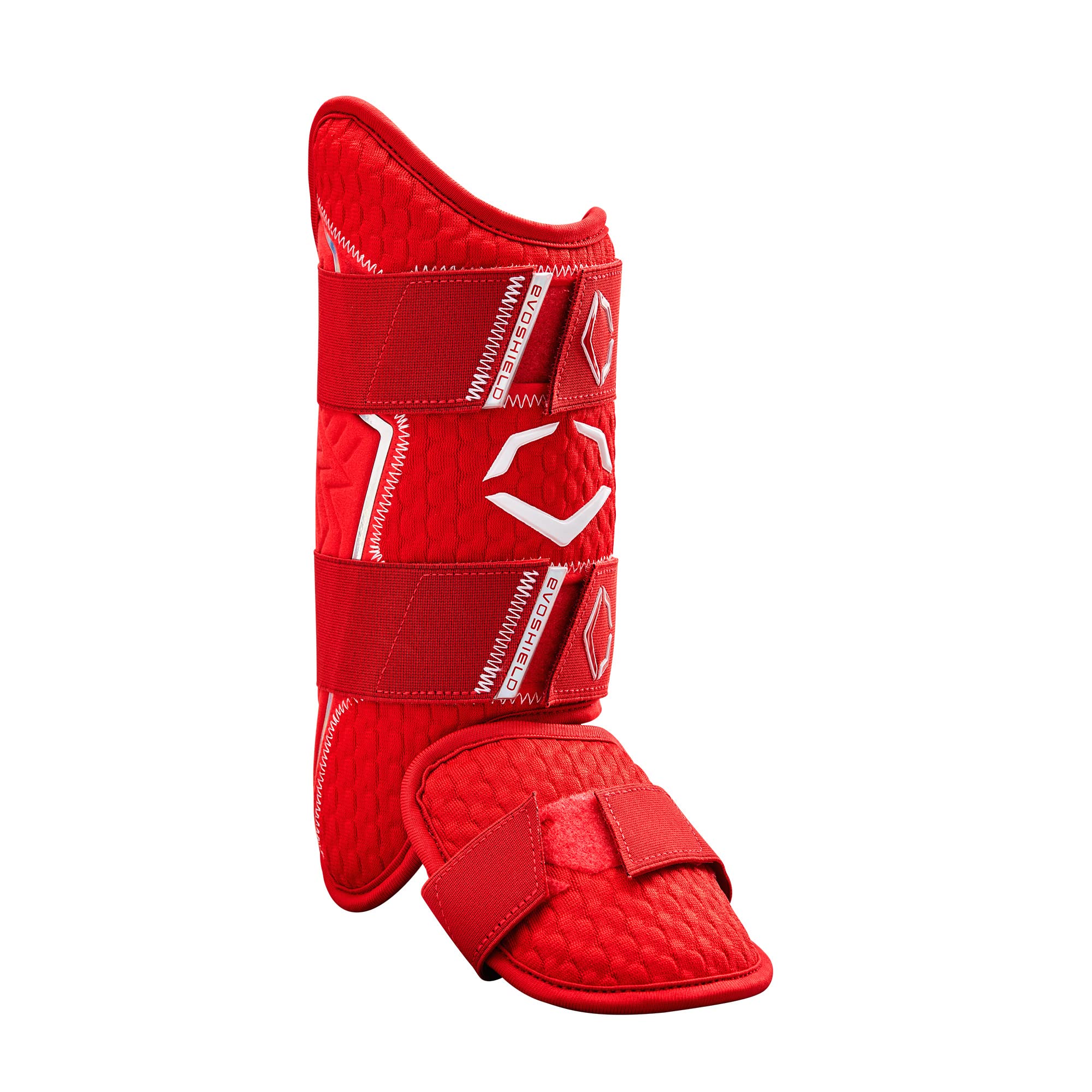EvoShield Pro-SRZ 2.0 Batter's Leg Guard - Scarlet, Right Hand Hitter Image