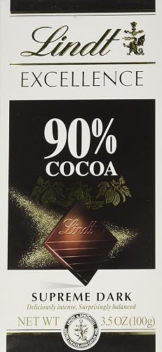Lindt Excellence 90% cocoa supreme Dark chocolate (037466042695)