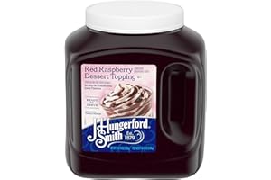 J. Hungerford Smith Red Raspberry Dessert Topping, 122 oz Wide Mouth Jug, 3 Pack