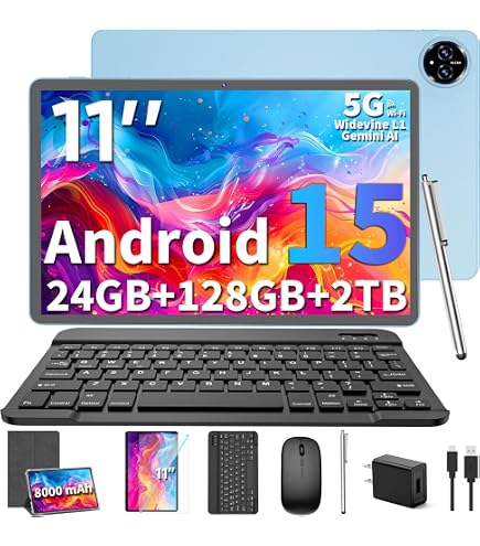 Amazon.com: 2026 Upgraded Android 15 Tablet, 11 inch Tablets with