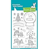 Lawn Fawn Clear Stamps 4"X6" - Snow Globe Scenes