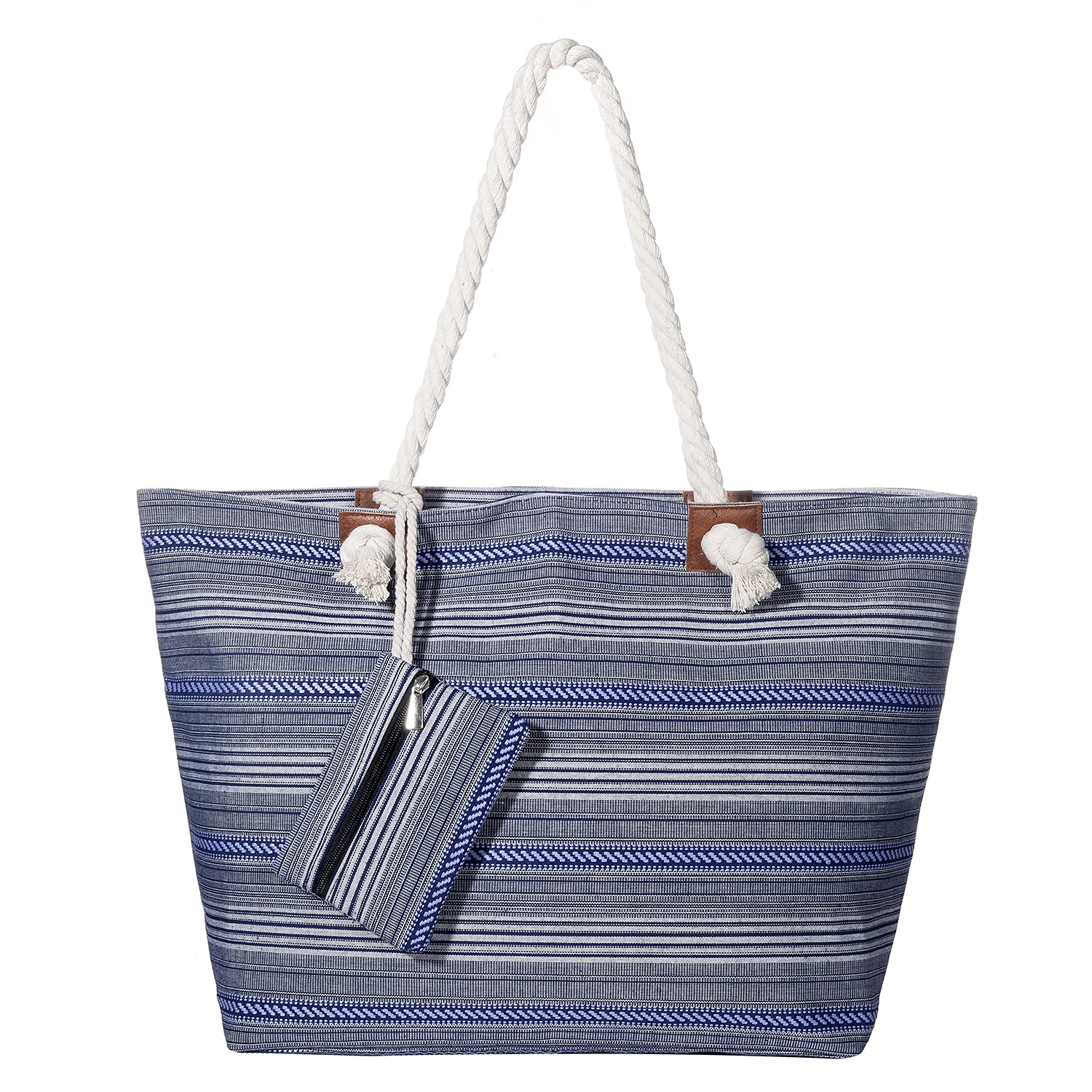 MASADA Large beach bag water resistant with zip Ethno Style
