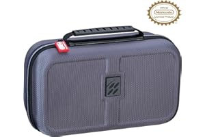 NINTENDO SNES CLASSIC AND NES CLASSIC DELUXE TRAVEL CASE - HARD CASE WITH BALLISTIC NYLON EXTERIOR, HOLDS NINTENDO SNES OR NE