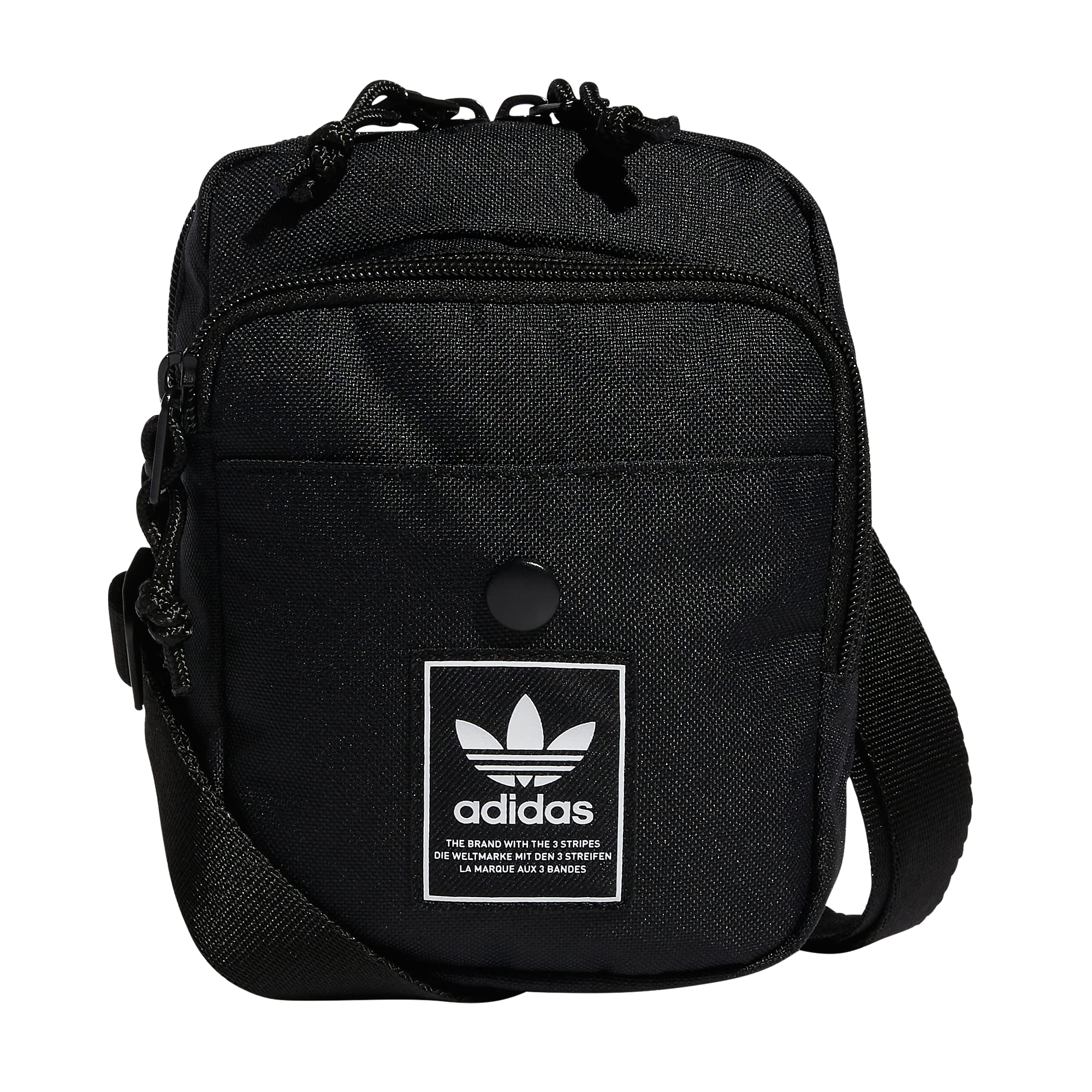 adidas Originals Unisex-Adult Utility Festival 3.0 Crossbody Bag, Black, One Size