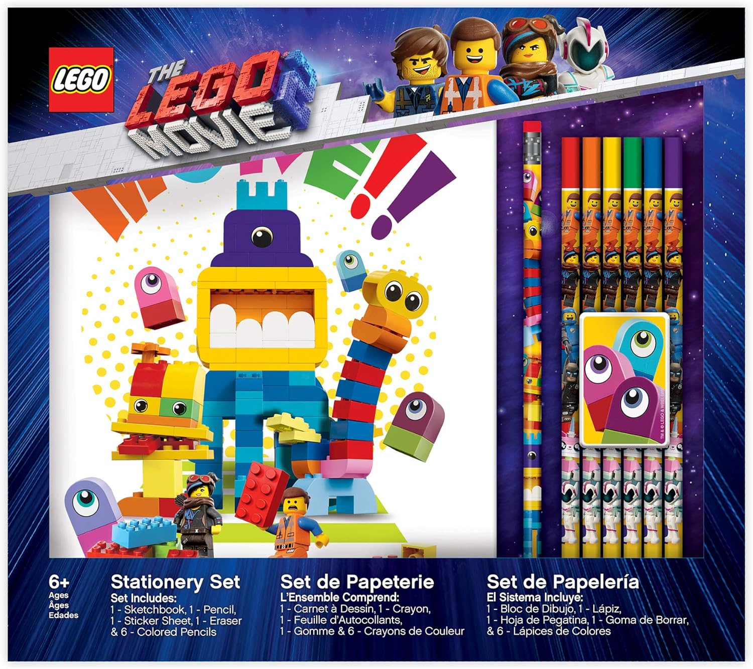 lego stationery set