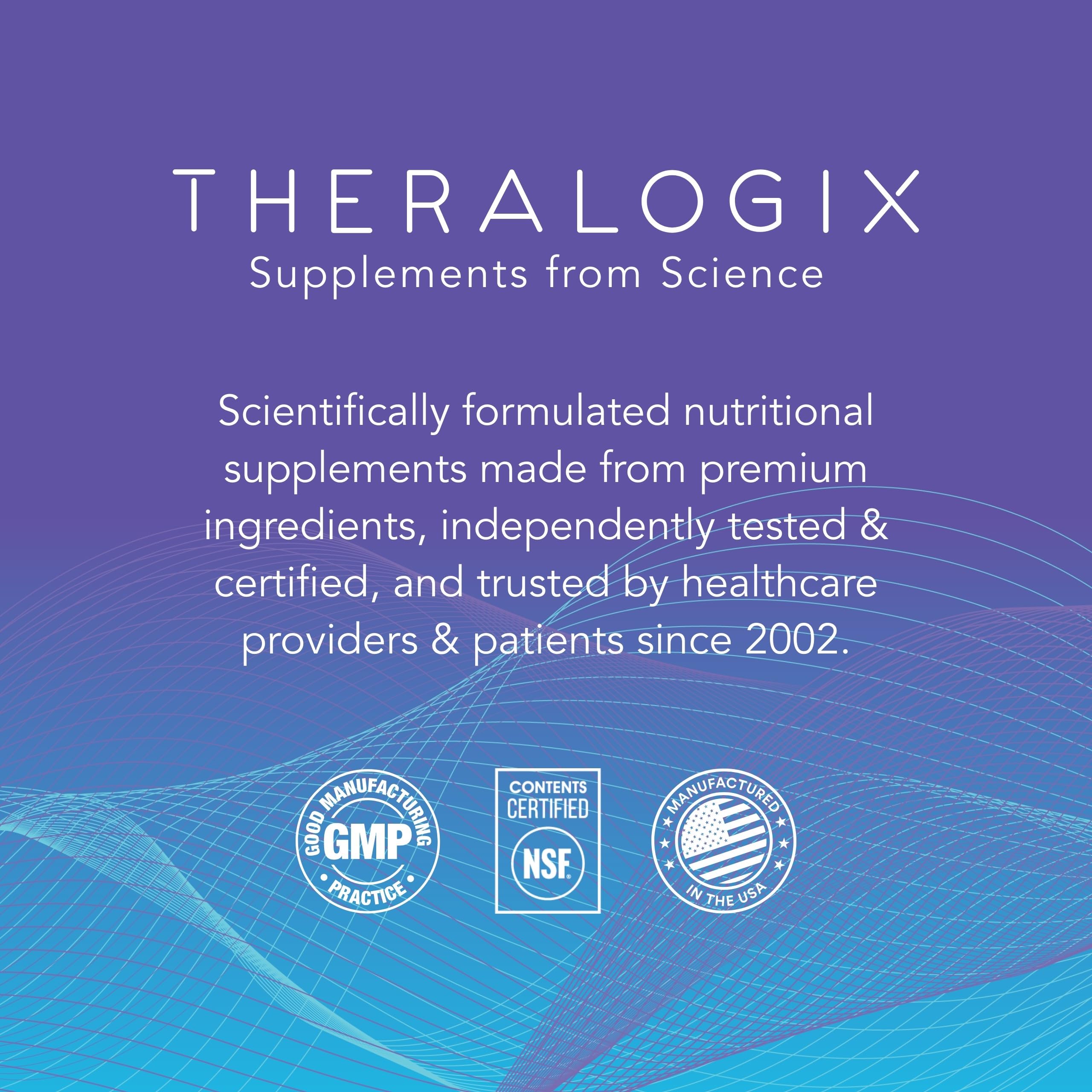 Theralogix CurcuSorb Turmeric Curcumin Supplement - 90-Day Supply - High-Absorption Turmeric Curcumin - Supports Brain, Heart, Immune & Joint Health - Aids Healthy Aging - NSF Certified - 90 Capsules