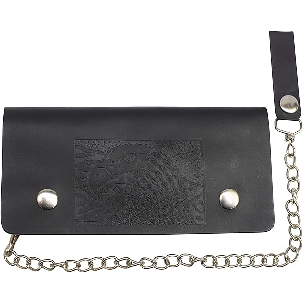 【中古品】PHIGVEL TRUCKERS WALLET [BLACK] RED WING TRUCKER WALLET BLACK FRONTIER - The Blue Ox 916
