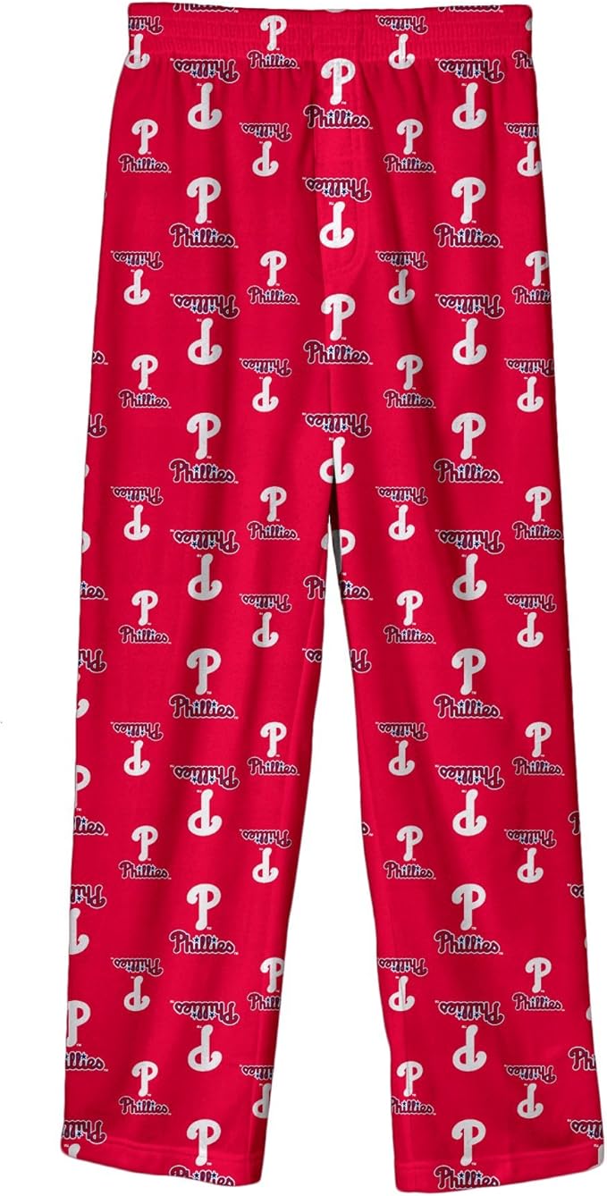 MLB Boys' Philadelphia Phillies Printed Pant, XLarge