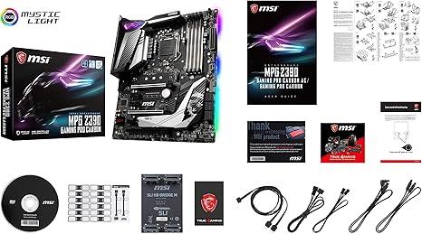 Amazon Com Msi Intel Z390 Gaming Pro Carbon Atx Ddr4 Sdram Motherboard Electronics