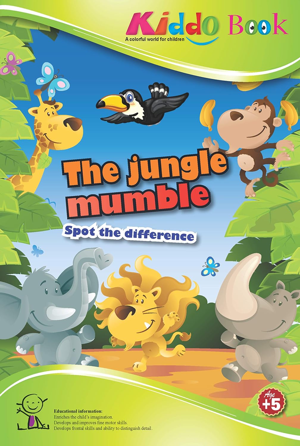 American Educational Products A-4018 The Jungle Mumble Booklet For Kiddo (7290014543546)