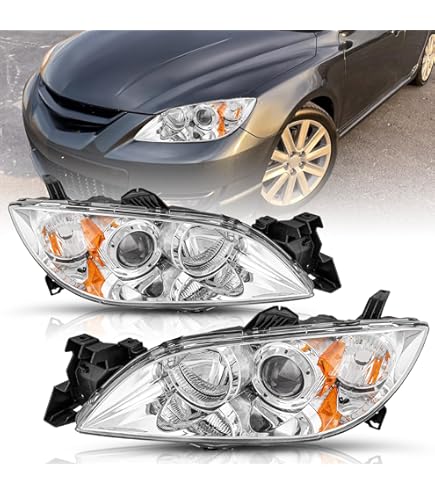 Front Driver Side Bumper Bracket For 2004-2009 Mazda 3 Sedan (4 Door) - Direct Replacement By Evan-Fischer