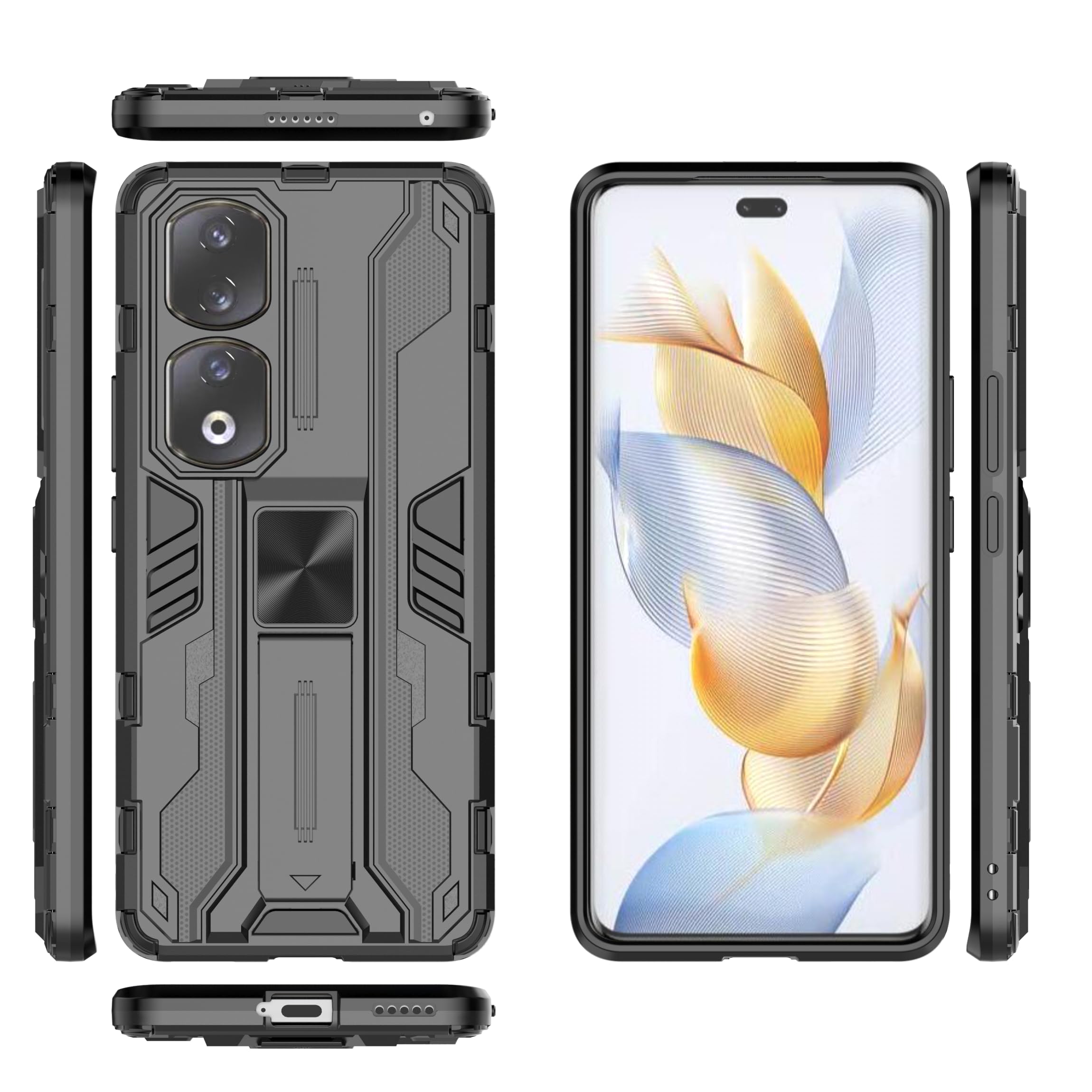 Compatible with Honor 90 Pro 5G Case,Built-in
